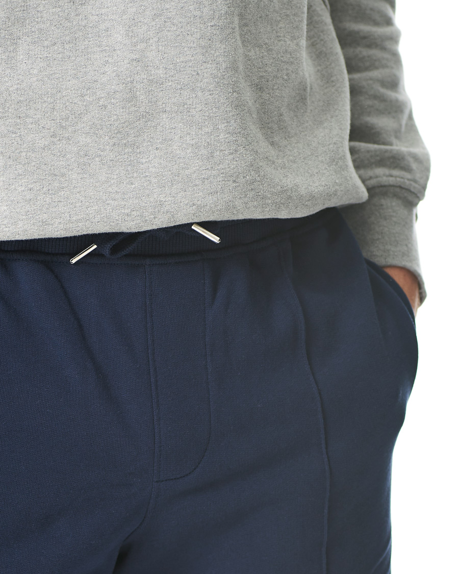 Heren | Korte broek | Stenströms | Cotton Jersey Shorts Navy