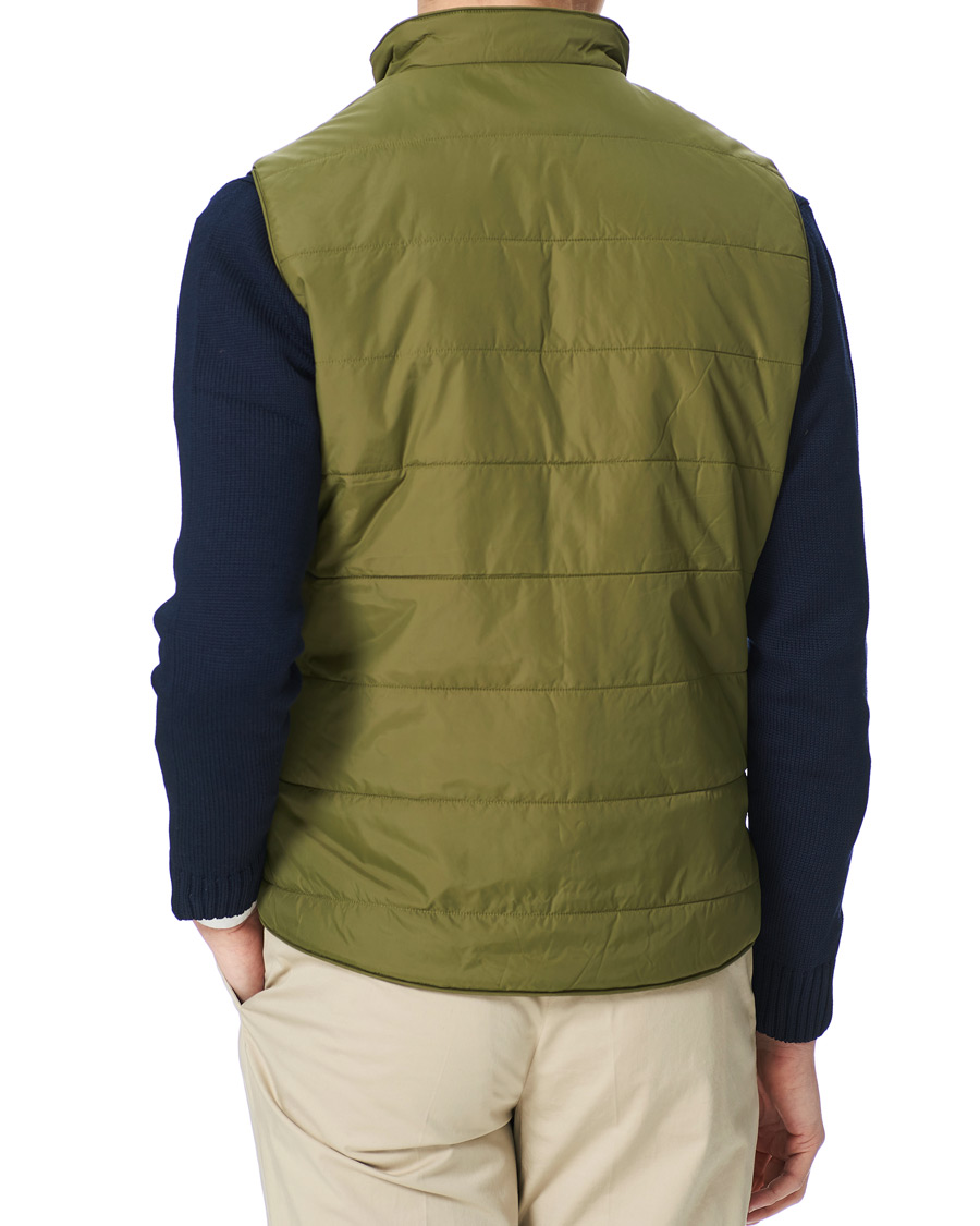 Heren | Jassen | Stenströms | Nylon Vest Green