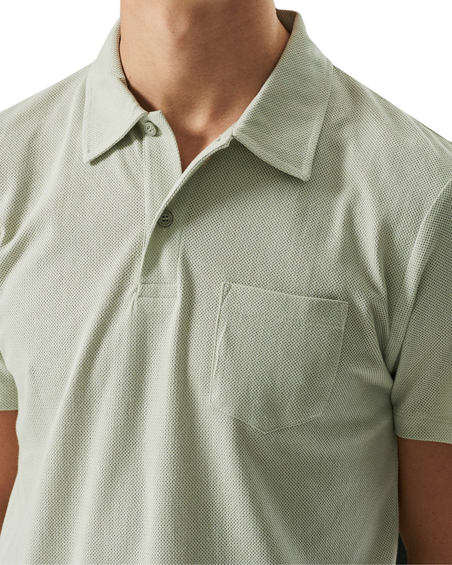Heren | Polo's | Sunspel | Riviera Polo Shirt Pistachio
