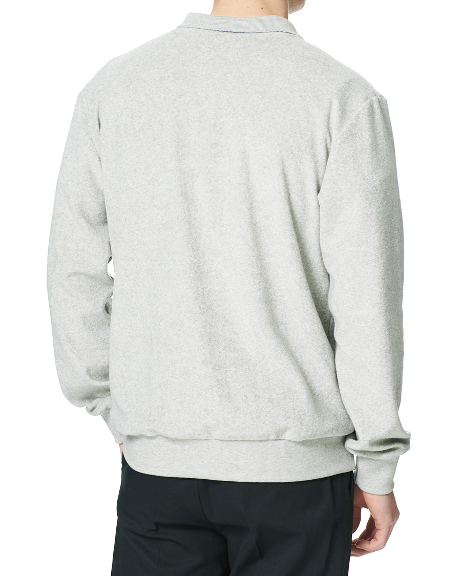 Heren | Truien | Howlin' | Long Sleeve Terry Polo Grey