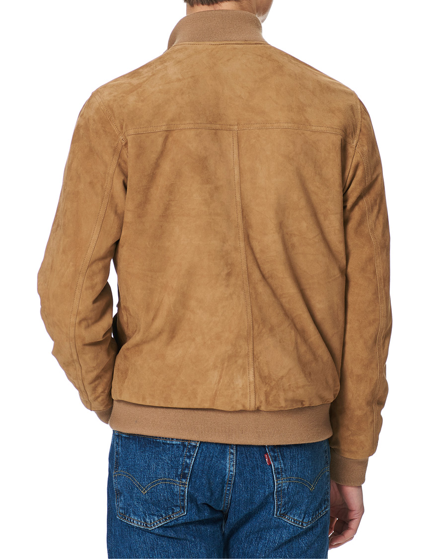 Heren | Jassen | Valstar | Valstarino Suede Jacket Light Brown