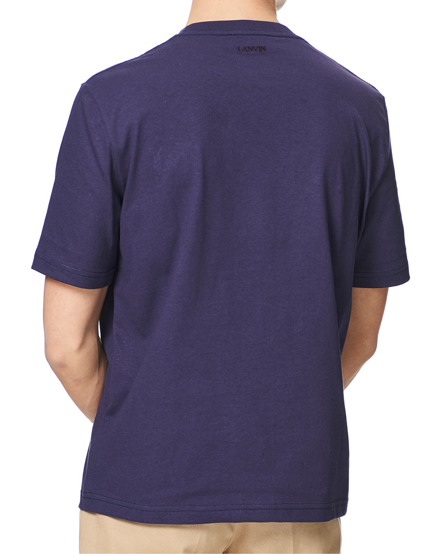 Heren | T-shirts | Lanvin | Curb Logo T-Shirt Aged Purple