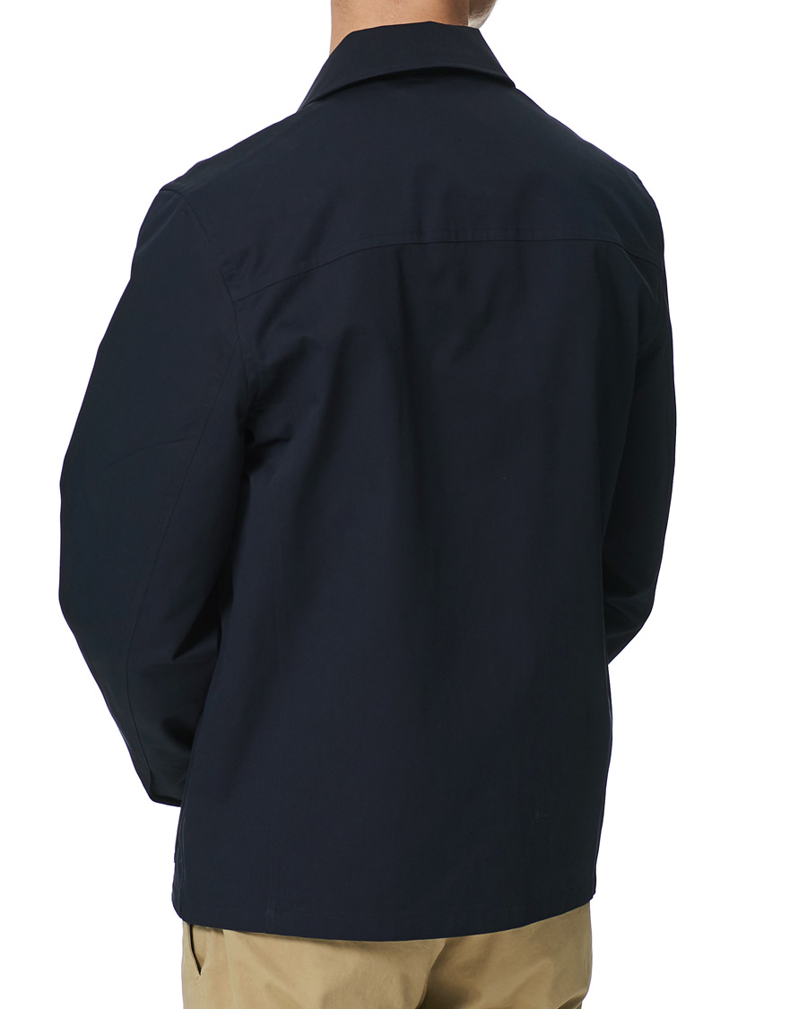 Heren | Overhemden | Filippa K | Louis Cotton Jacket Navy