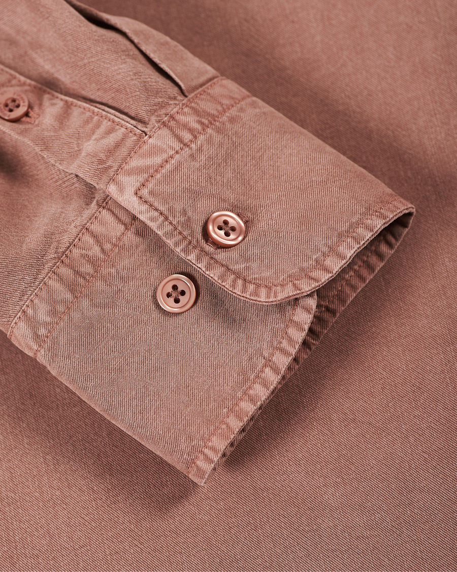 Heren | Overhemden | Filippa K | Zachary Tencel Shirt Burgundy