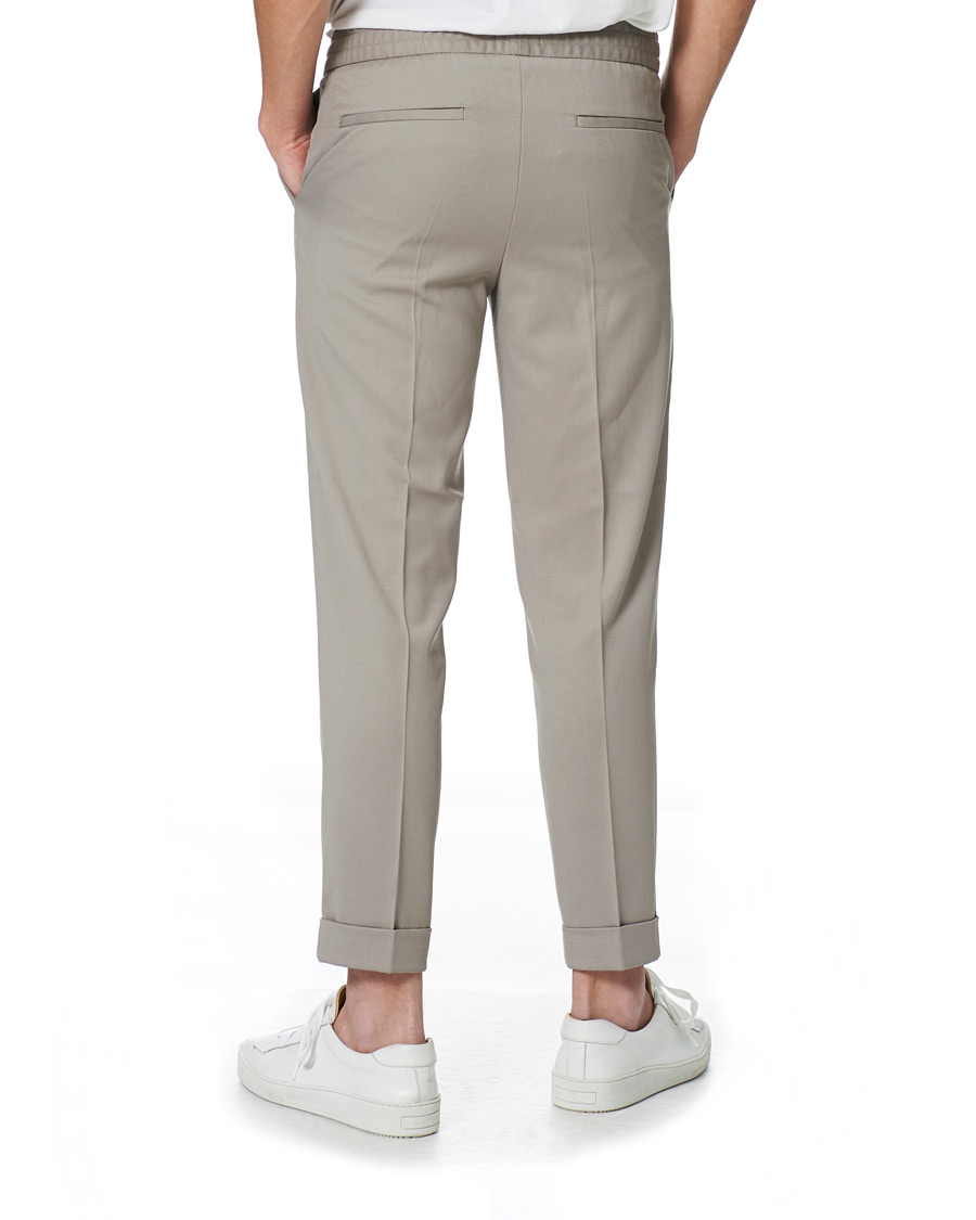 Heren | Broeken | Filippa K | Terry Cropped Trousers Light Taupe