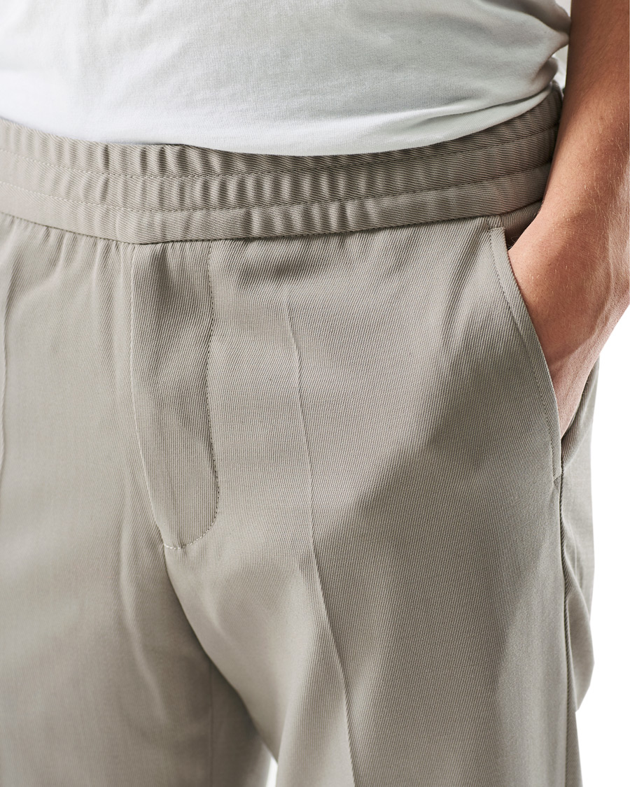 Heren | Broeken | Filippa K | Terry Cropped Trousers Light Taupe