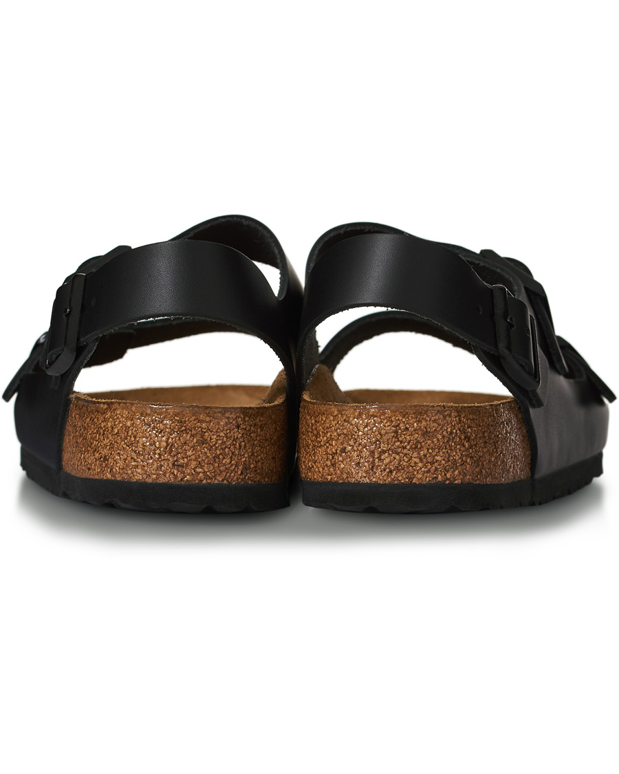 Heren | BIRKENSTOCK Milano Classic Footbed Black Leather | BIRKENSTOCK | Milano Classic Footbed Black Leather
