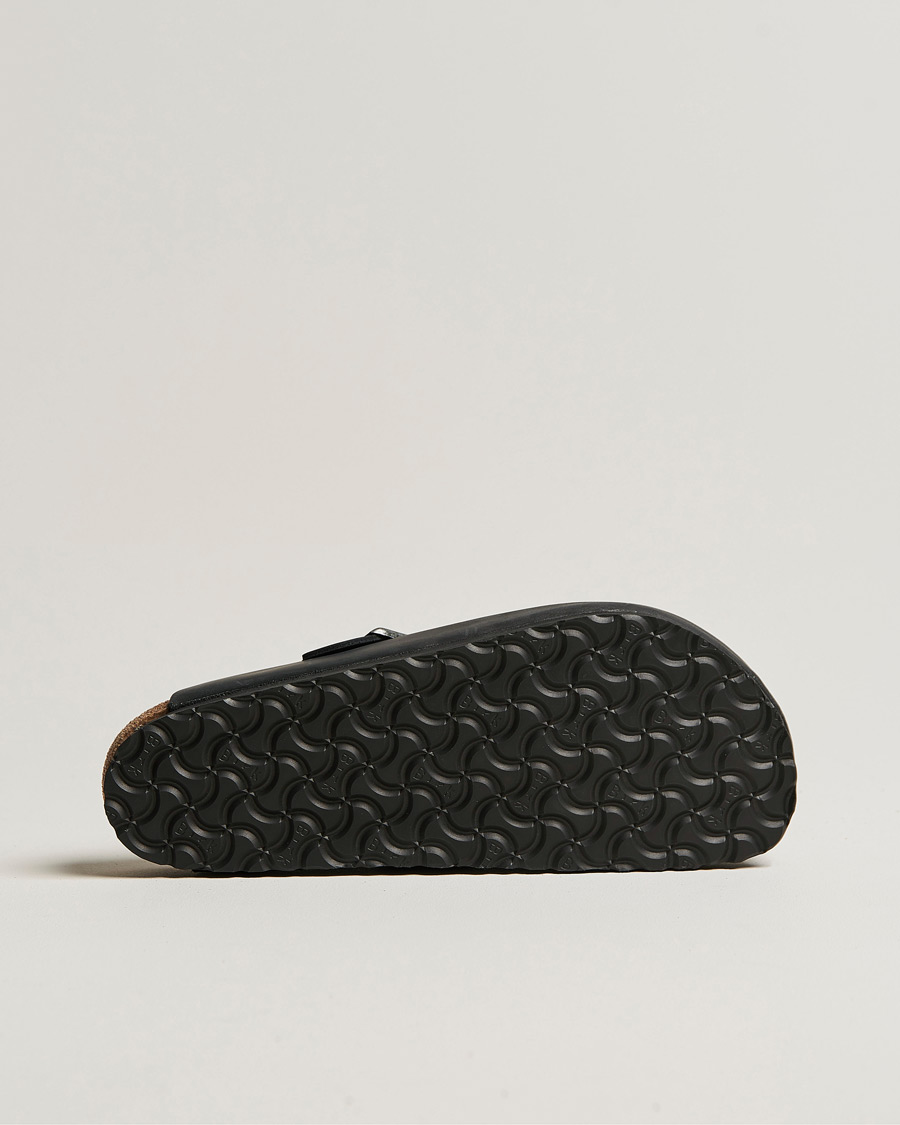 Heren | Sandalen slides | BIRKENSTOCK | Boston Classic Footbed Black Oiled Leather
