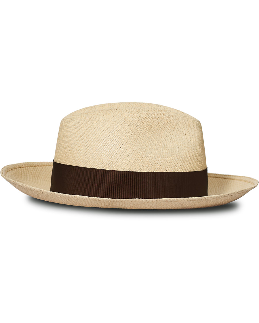 Heren | Borsalino Panama Quito With Large Brim Brown | Borsalino | Panama Quito With Large Brim Brown