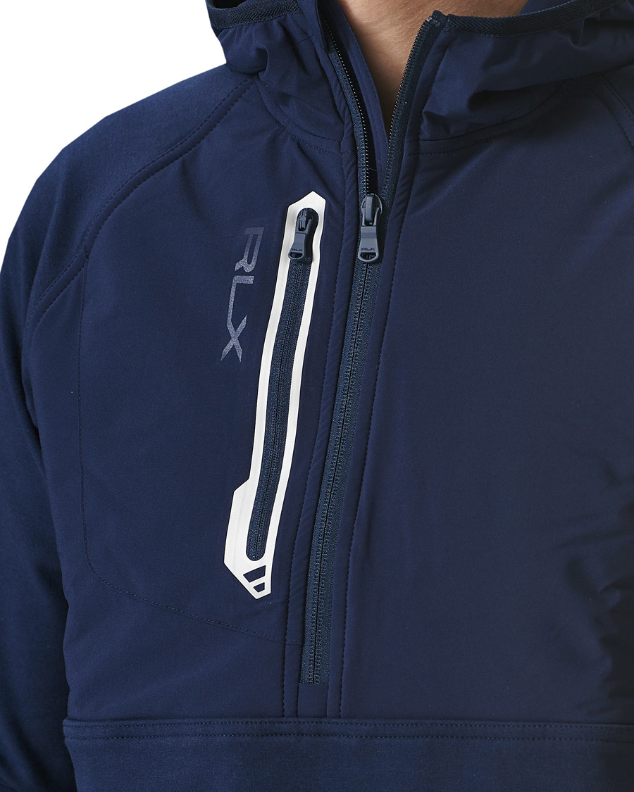 Heren | Truien | RLX Ralph Lauren | Tech Jersey Half Zip Hoodie French Navy