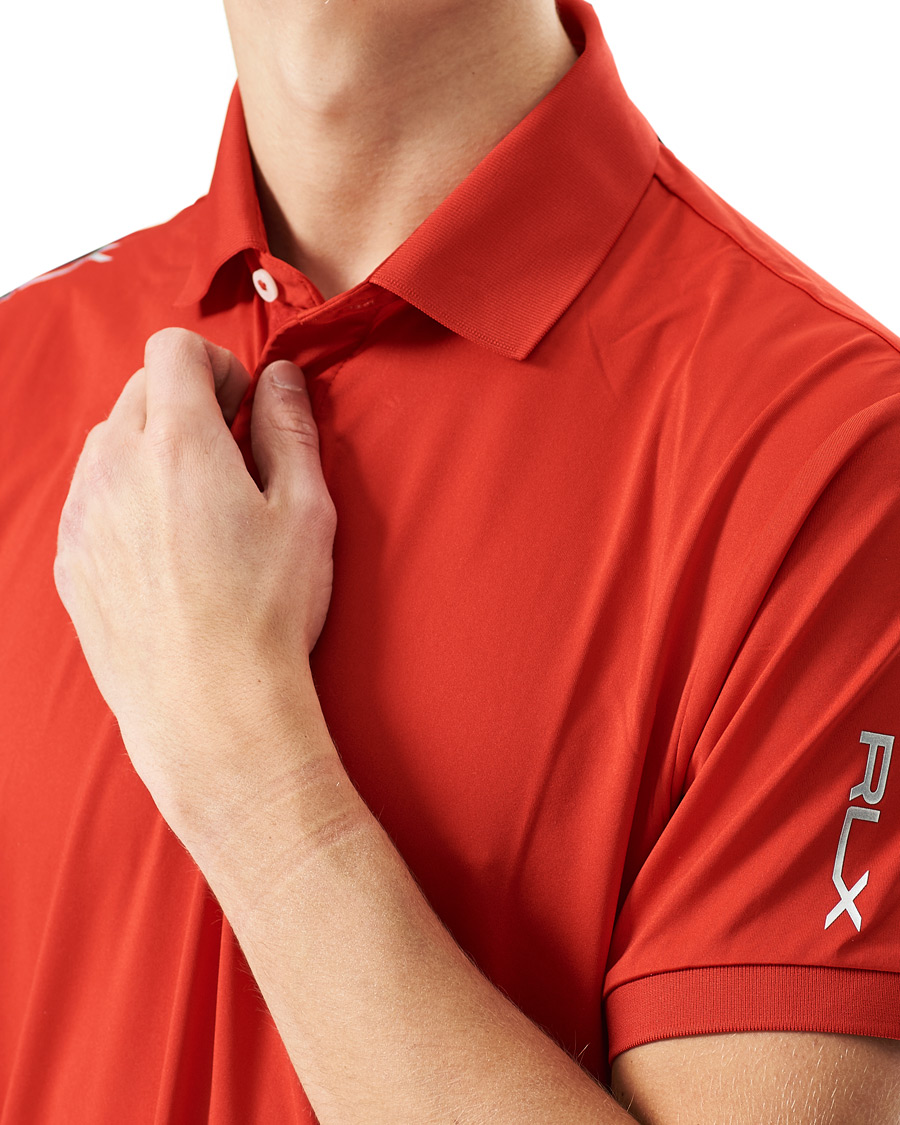 Heren | Polo's | RLX Ralph Lauren | Airflow Polo RL Red