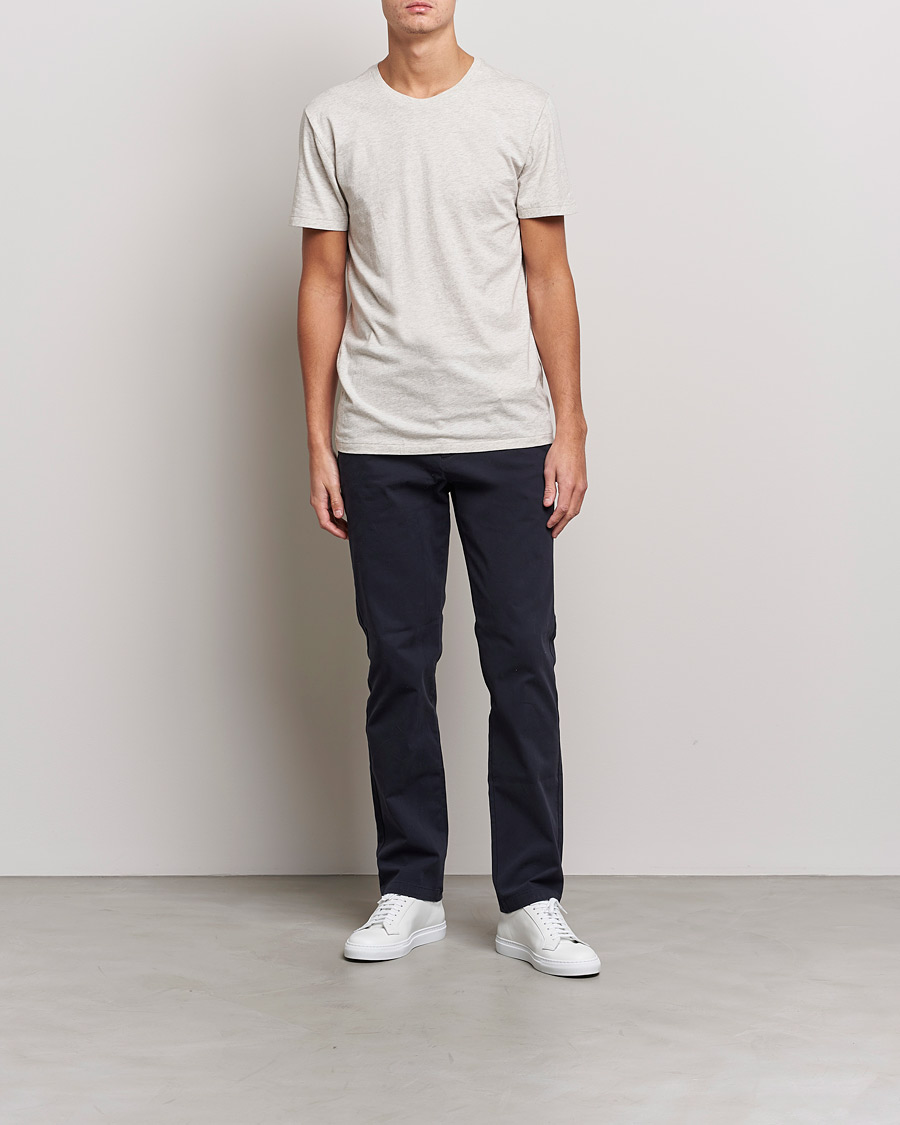 Heren | T-shirts | Polo Ralph Lauren | 3-Pack Crew Neck T-Shirt Heather/Grey/Charcoal