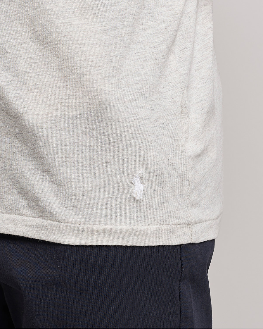 Heren | T-shirts | Polo Ralph Lauren | 3-Pack Crew Neck T-Shirt Heather/Grey/Charcoal