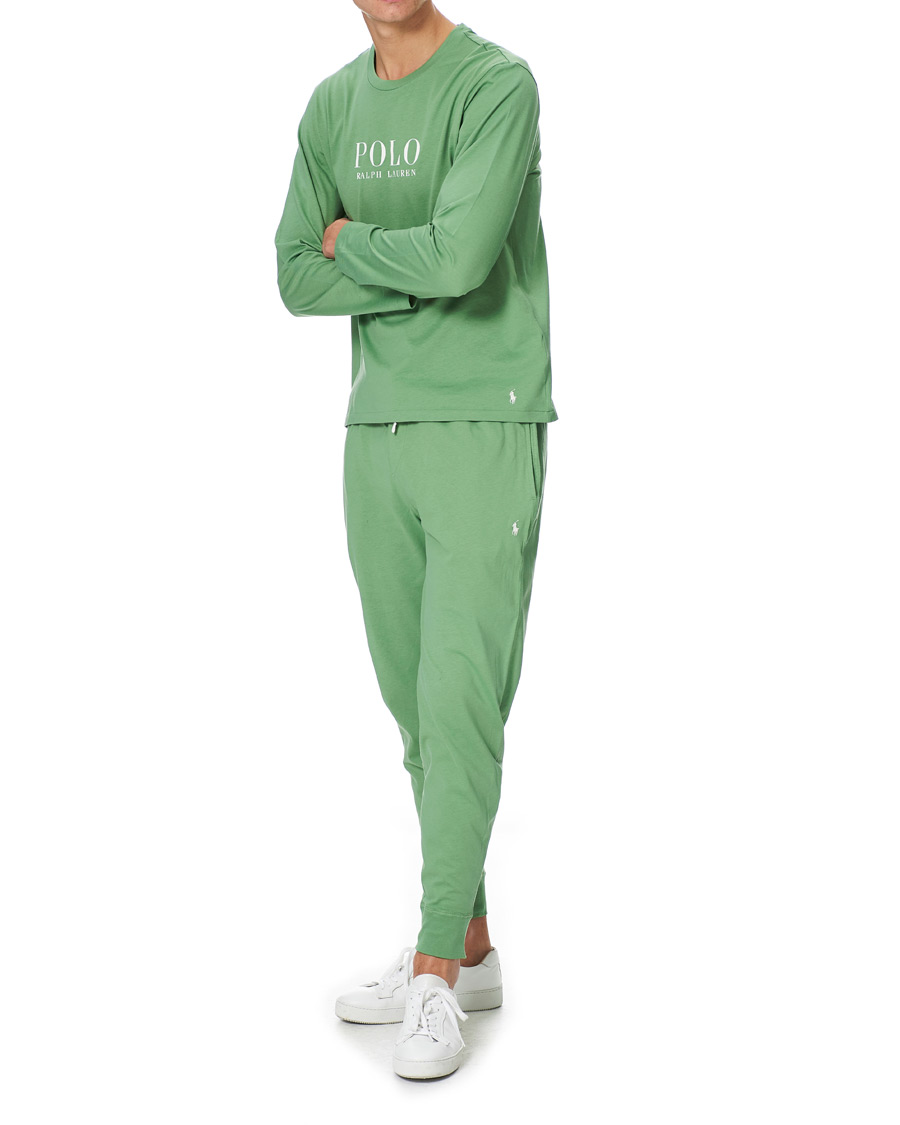Heren | T-shirts | Polo Ralph Lauren | Liquid Cotton Long Sleeve Tee Outback Green