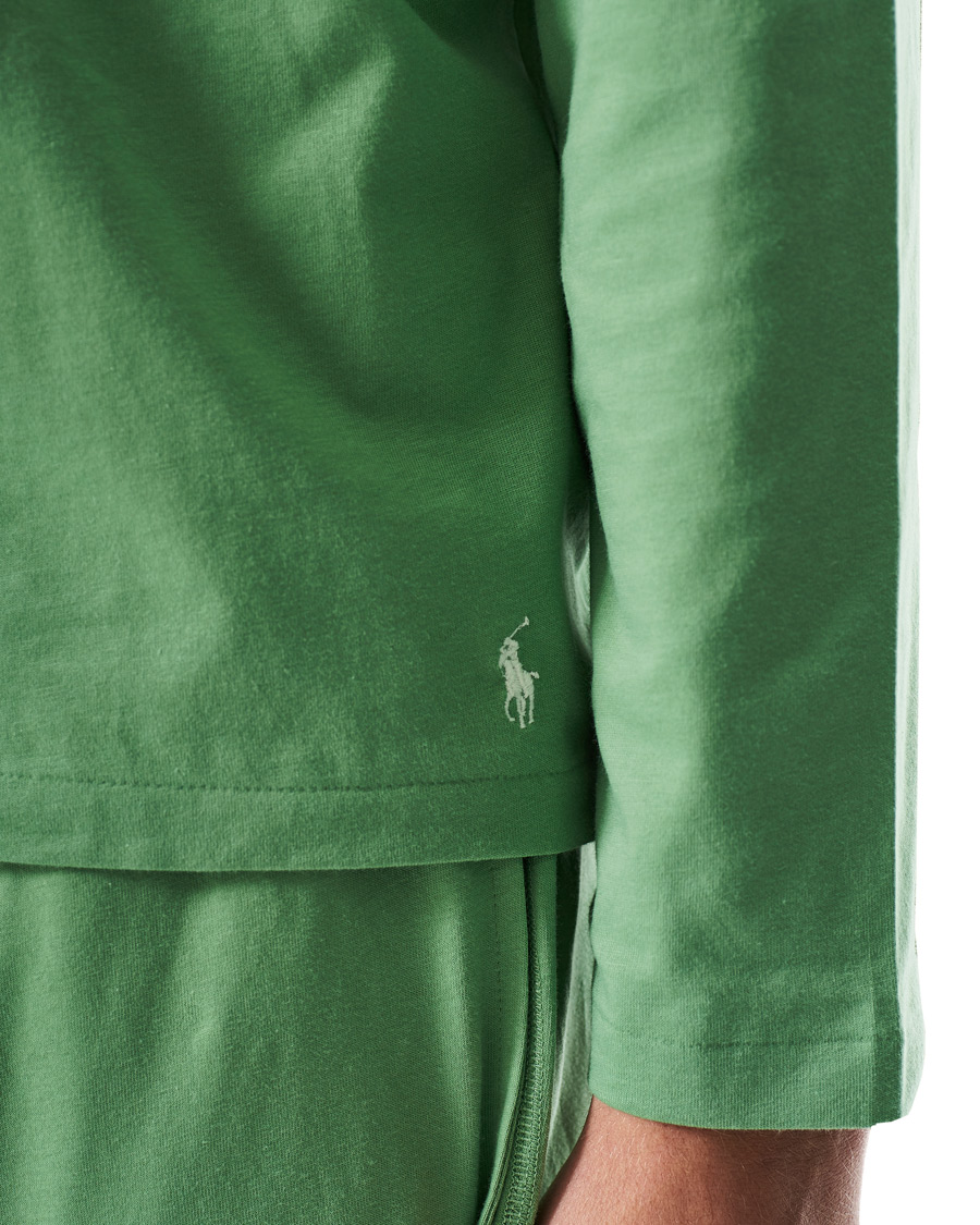 Heren | T-shirts | Polo Ralph Lauren | Liquid Cotton Long Sleeve Tee Outback Green