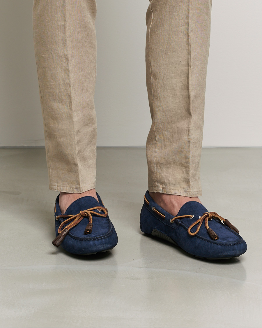Heren | Polo Ralph Lauren Anders Driving Shoe Hunter Navy | Polo Ralph Lauren | Anders Driving Shoe Hunter Navy