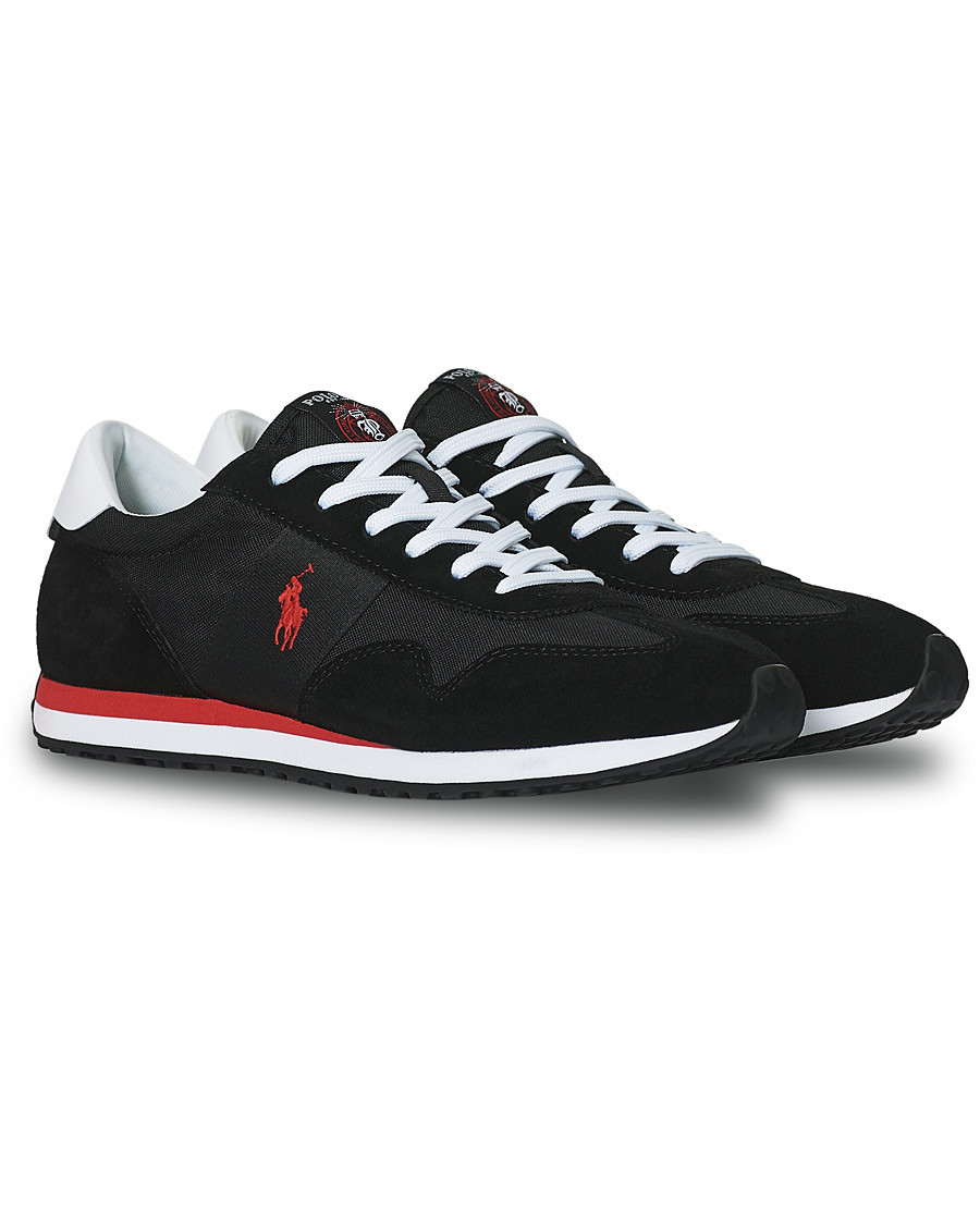 Heren | Polo Ralph Lauren Train 85 Running Sneaker Black | Polo Ralph Lauren | Train 85 Running Sneaker Black