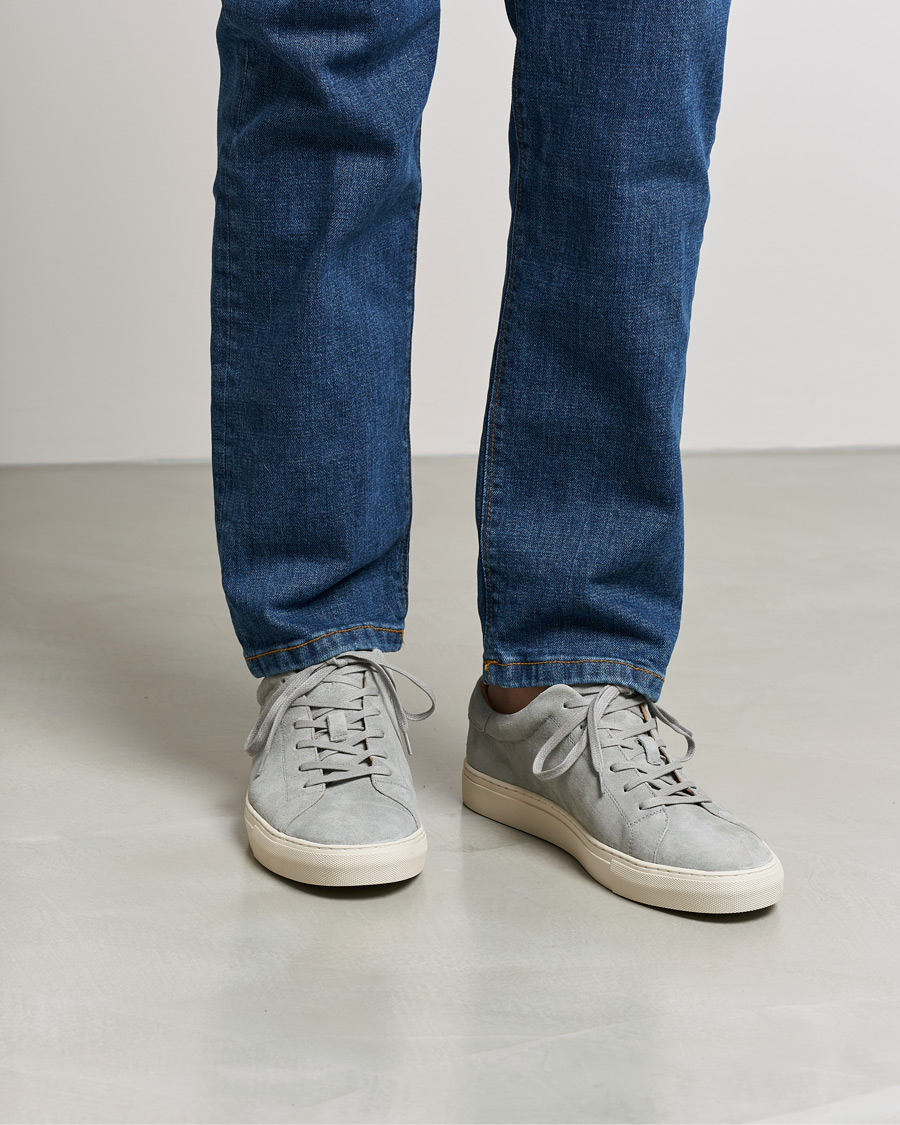Heren | Polo Ralph Lauren Jermain II Sneaker Soft Grey | Polo Ralph Lauren | Jermain II Sneaker Soft Grey