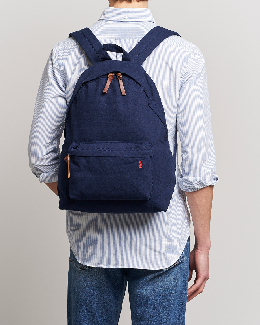 Heren |  | Polo Ralph Lauren | Canvas Backpack  Newport Navy