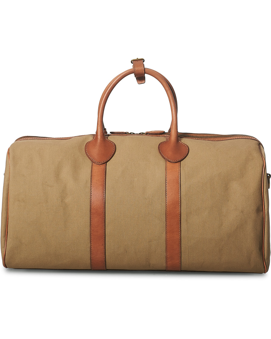 Heren | Polo Ralph Lauren Heritage Canvas Duffle Bag Montana Khaki | Polo Ralph Lauren | Heritage Canvas Duffle Bag Montana Khaki
