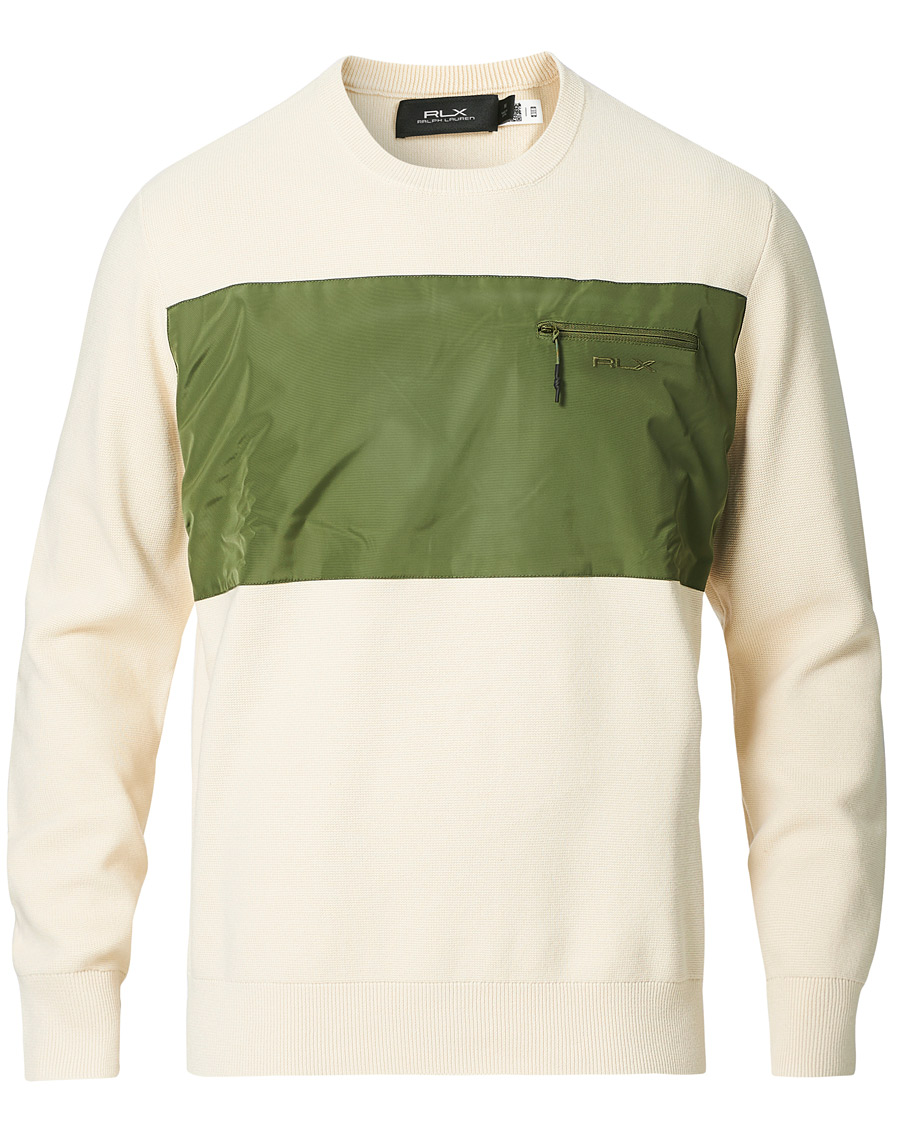 Heren | Truien | RLX Ralph Lauren | Hybrid Sweater Guide Creme
