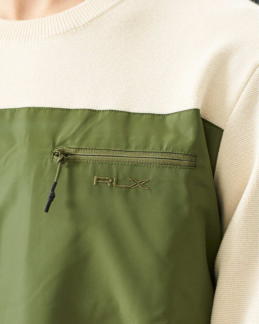 Heren | Truien | RLX Ralph Lauren | Hybrid Sweater Guide Creme