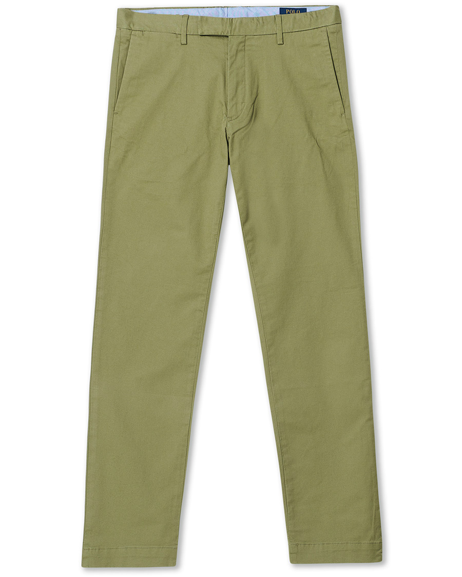 Heren | Broeken | Polo Ralph Lauren | Slim Fit Stretch Chinos Sage Green