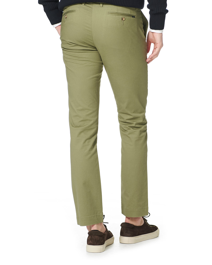 Heren | Broeken | Polo Ralph Lauren | Slim Fit Stretch Chinos Sage Green