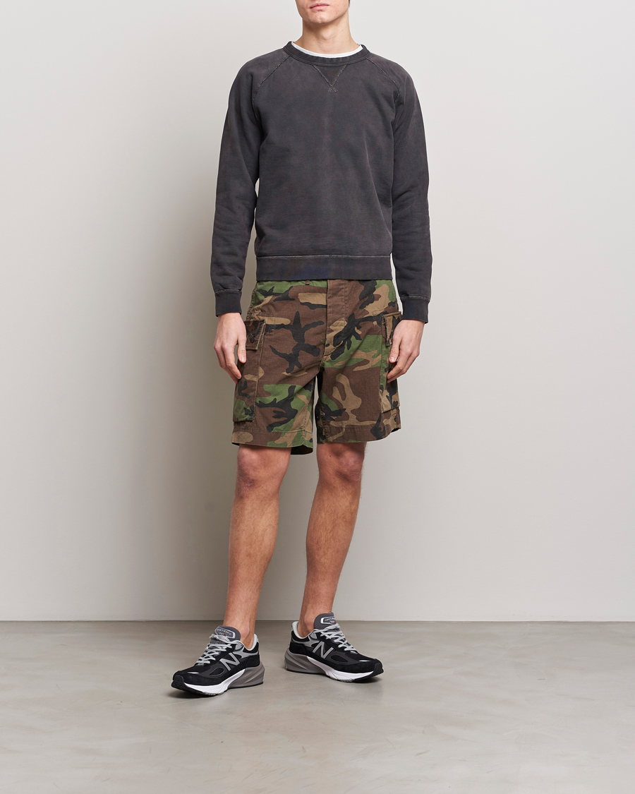 Heren Wijnoogst Cargo Shorts Ontspannen pasvorm Sport Camping Wandelen Camo Korte Broeken Katoen 8137 Groene camouflage 34 Heren Wijnoogst Cargo Shorts Ontspannen pasvorm Sport Camping Wandelen Camo Korte Broeken Katoen 8137 Groene camouflage 34