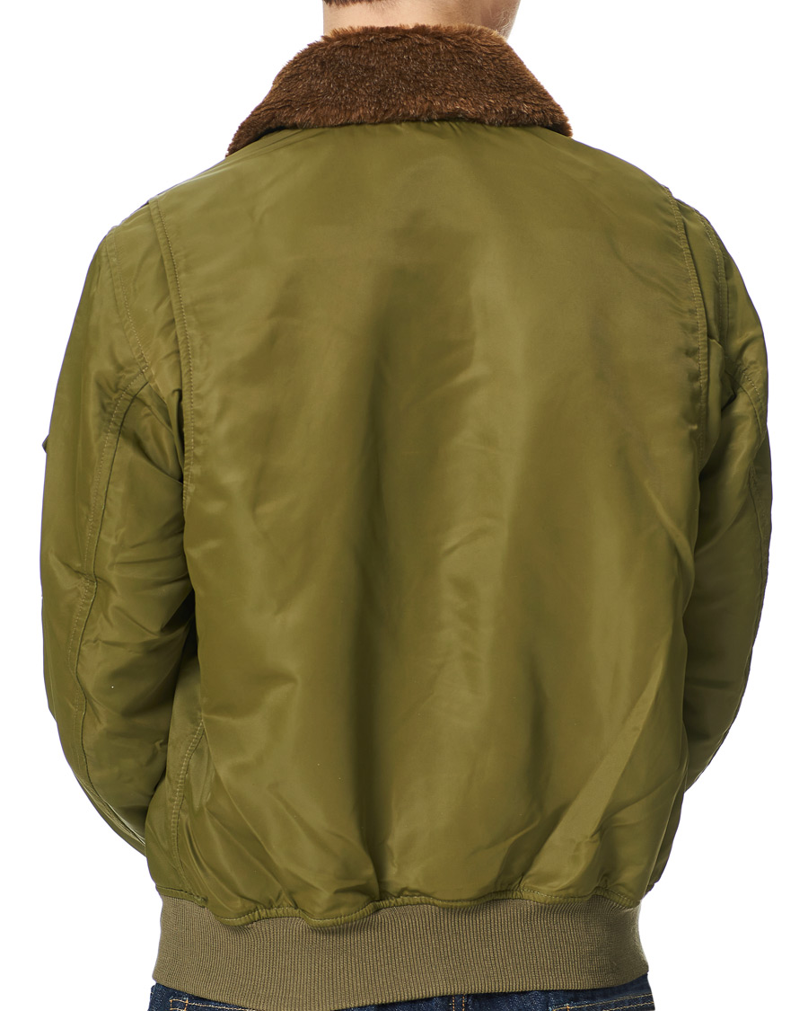 Heren | Jassen | RRL | Filton Shearling Bomber Olive