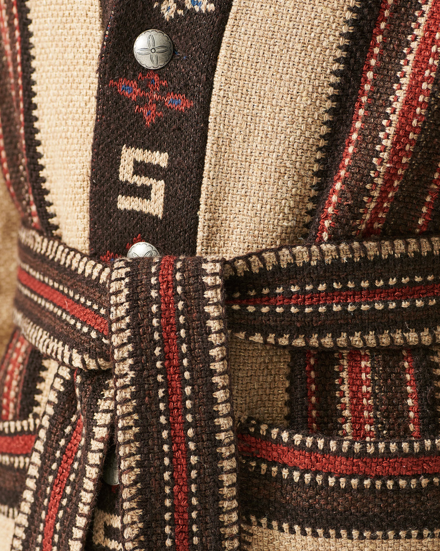 Heren | Truien | RRL | Ranch Shawl Cardigan Tan/Brown
