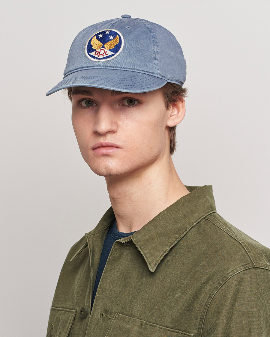 Heren | Afdelingen | RRL | Garment Dyed Ball Cap Midnight Blue