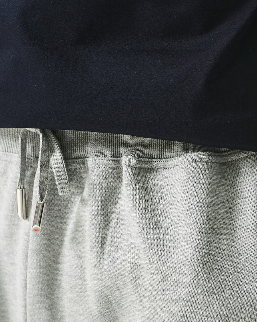Heren | Broeken | Kiton | Soft Cotton Joggers Light Grey