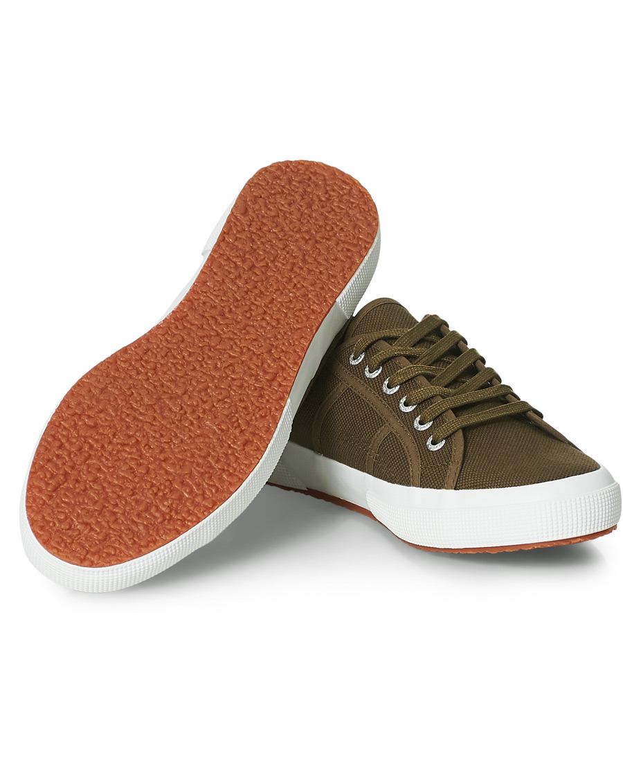 Heren | Superga Canvas Sneaker Military Green | Superga | Canvas Sneaker Military Green