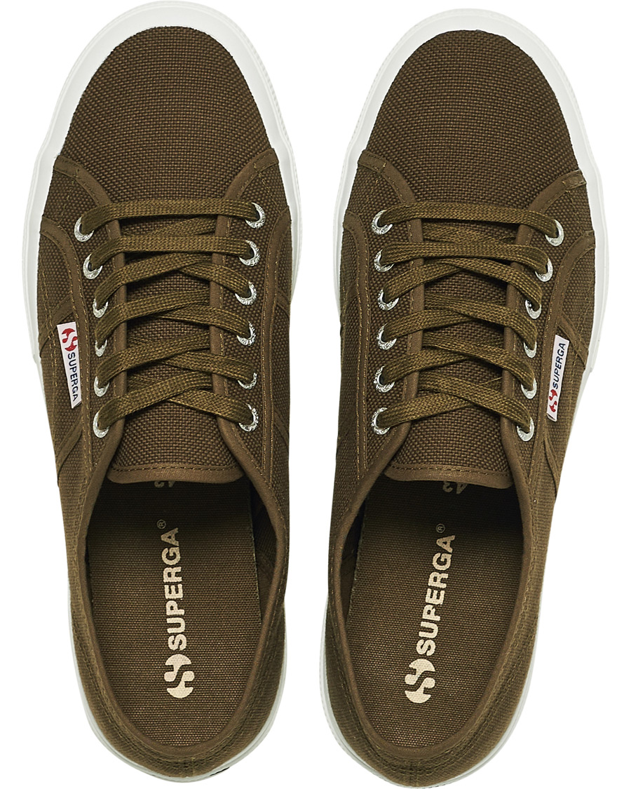 Heren | Superga Canvas Sneaker Military Green | Superga | Canvas Sneaker Military Green