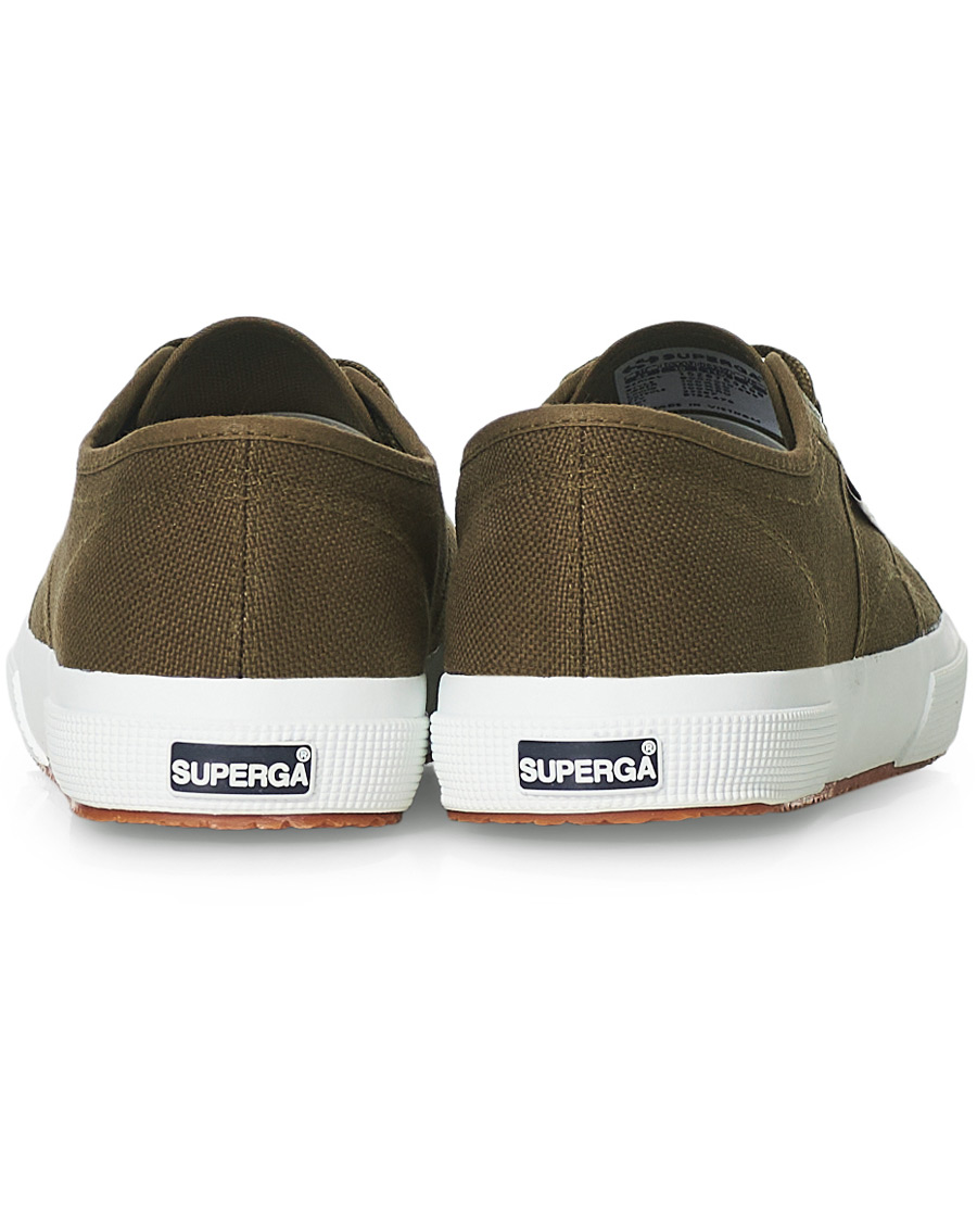 Heren | Superga Canvas Sneaker Military Green | Superga | Canvas Sneaker Military Green