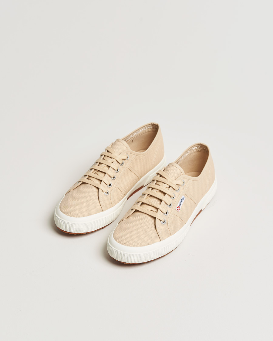 Heren | Superga Canvas Sneaker Beige | Superga | Canvas Sneaker Beige