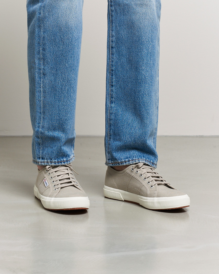 Heren | Superga Canvas Sneaker Grey | Superga | Canvas Sneaker Grey