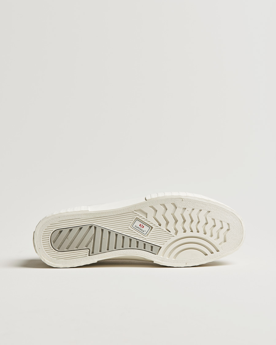 Heren | Superga Canvas Stripe Sole Sneaker Grey | Superga | Canvas Stripe Sole Sneaker Grey