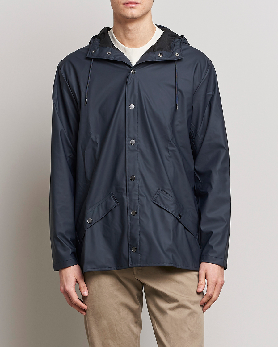 Heren | Klassieke jassen | RAINS | Jacket Navy