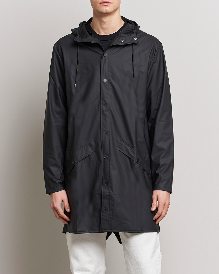 Heren | Klassieke jassen | RAINS | Long Jacket Black