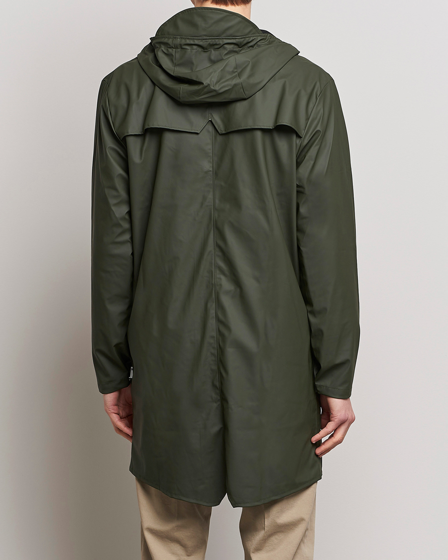 Heren | Jassen | RAINS | Long Jacket Green
