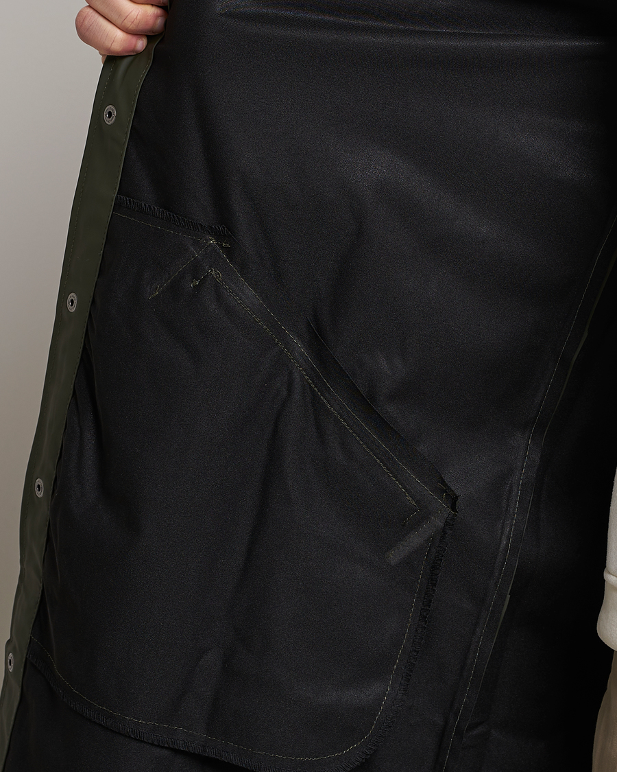 Heren | Jassen | RAINS | Long Jacket Green