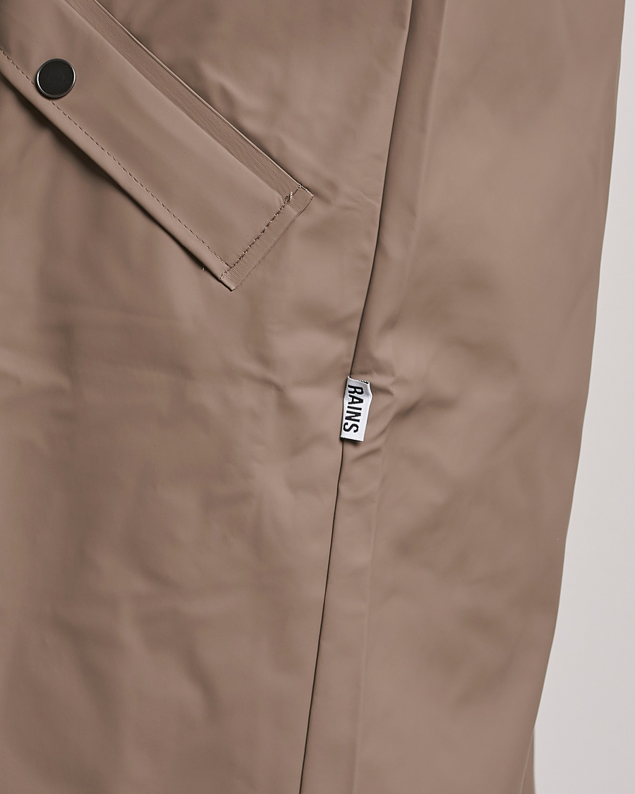 Heren | Jassen | RAINS | Long Jacket Taupe