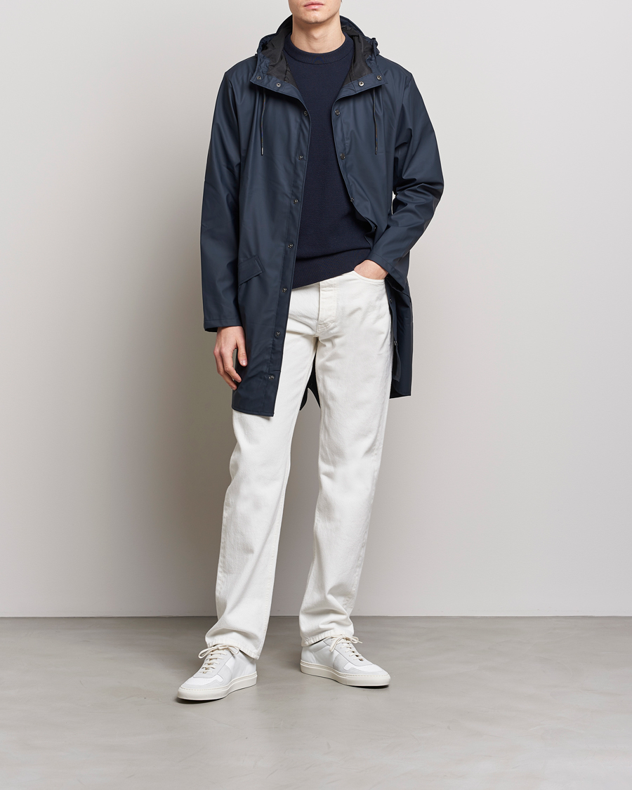 Heren | Jassen | RAINS | Long Jacket Navy