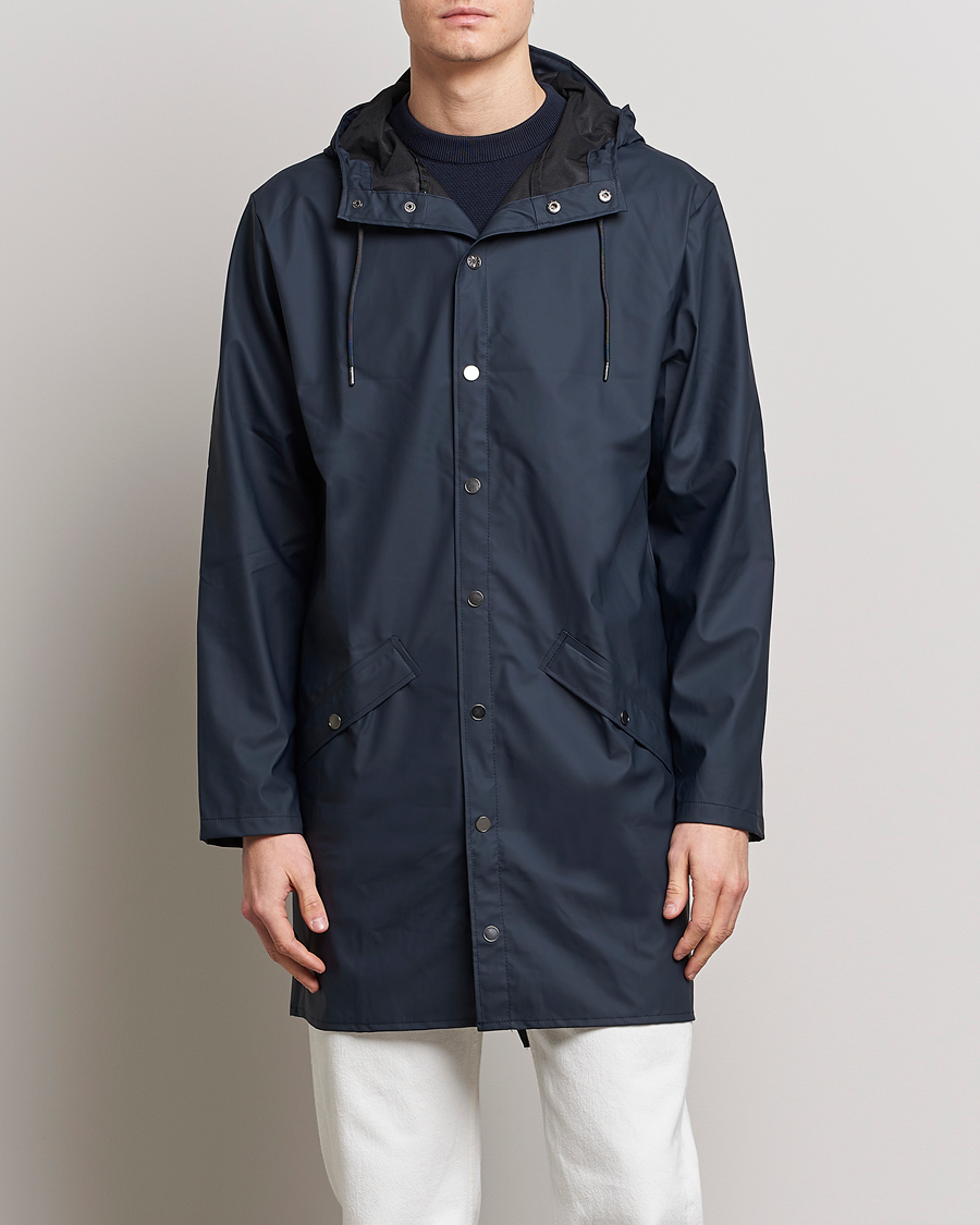 Heren | RAINS | RAINS | Long Jacket Navy