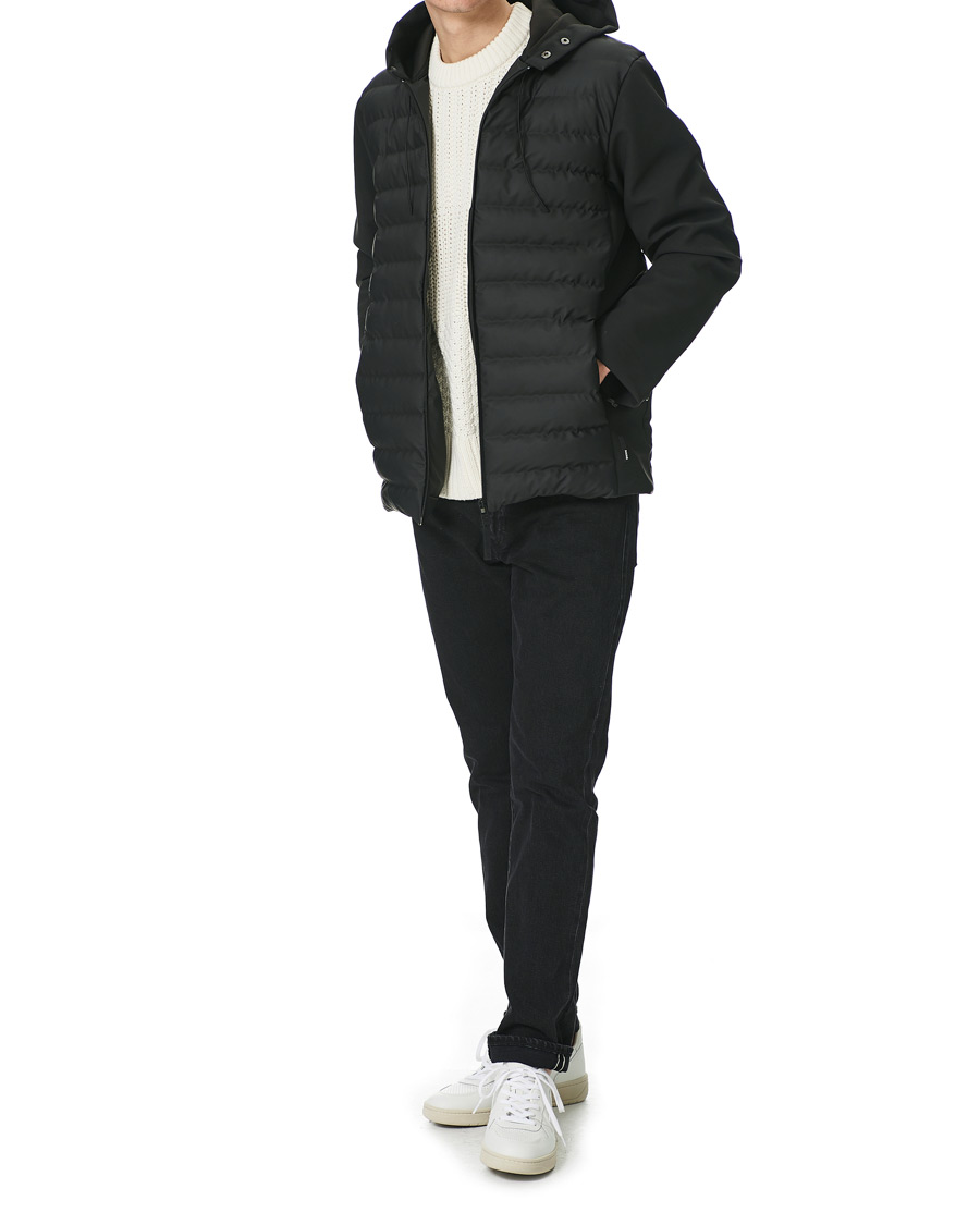 Heren | Jassen | RAINS | Trekker Scuba Hybrid Jacket Black