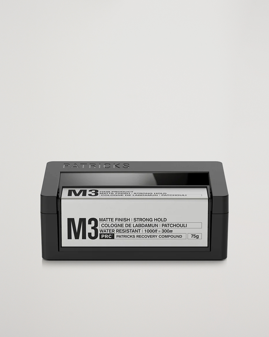 Heren | Huidverzorging | Patricks | M3 Matte Strong Hold Hair Pomade 75g
