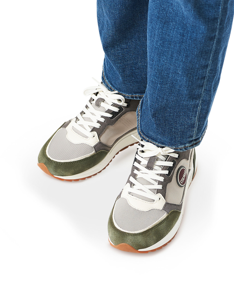 Heren | Colmar Dalton Vice Sneaker Beige/Green/White | Colmar | Dalton Vice Sneaker Beige/Green/White