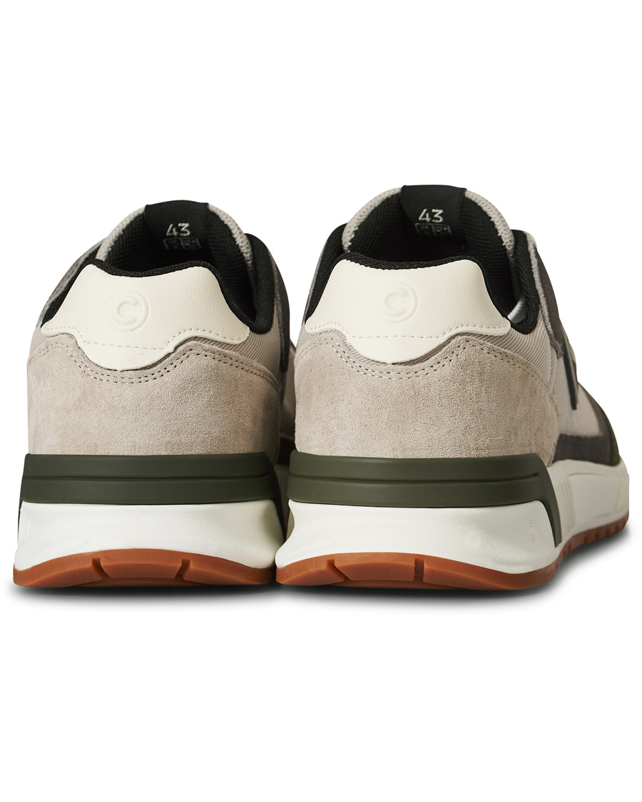 Heren | Colmar Dalton Vice Sneaker Beige/Green/White | Colmar | Dalton Vice Sneaker Beige/Green/White